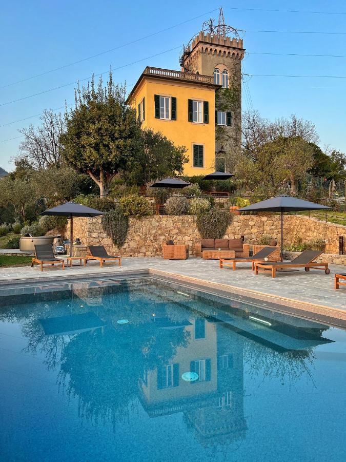 Torre Scribanti Villa Sestri Levante Exterior foto